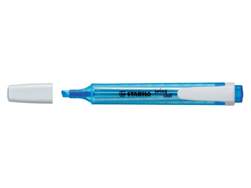 Evidenziatori Swing Cool Fluo Stabilo blu 275/31