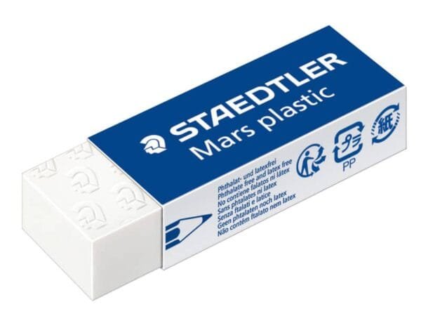 Gomma Staedtler Mars plastic 526 50 bianca - 526 50