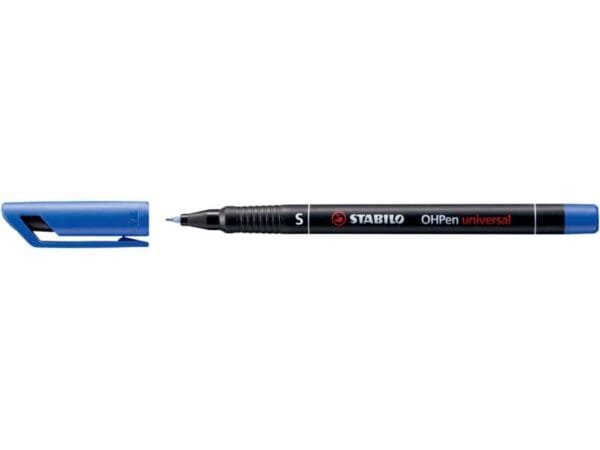 Penna Stabilo OHPen universal Superfine (S) 0,4 mm blu 841/41