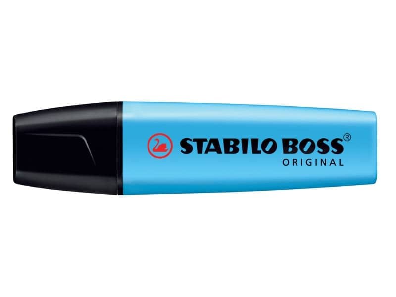 Evidenziatore Stabilo Boss Original 2-5 mm blu 70/31