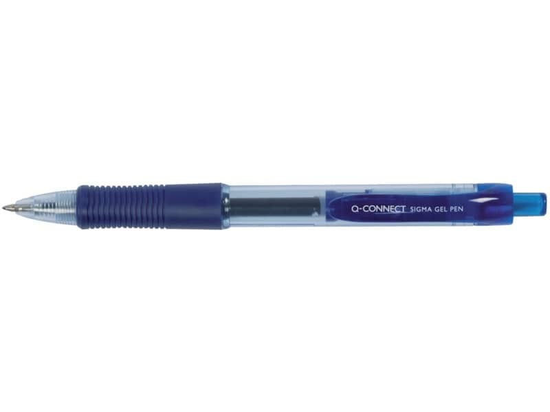 Penna a sfera inchiostro gel Q-Connect Sigma M blu KF00382