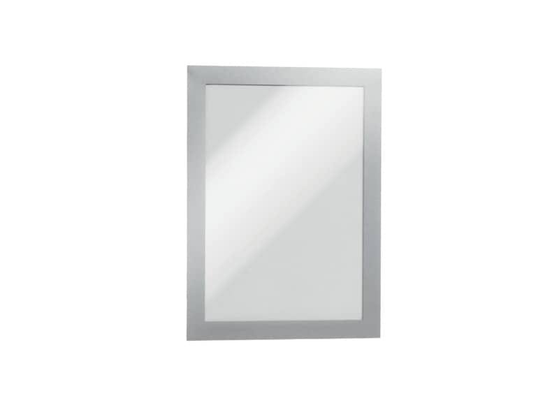 Cornici con pannello magnetico DURABLE DURAFRAME© A5 argento metallizzato 236x176mm  conf. 2 – 487123