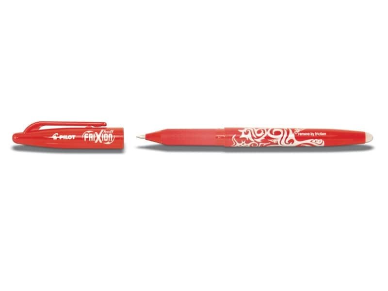 Penna a sfera cancellabile Pilot Frixion Ball punta 0,7 mm rosso 006662