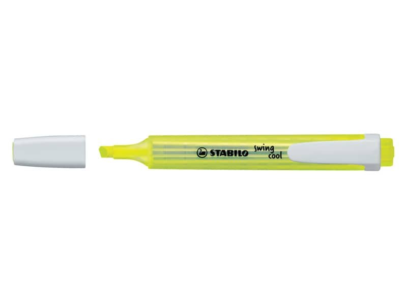 Evidenziatore Stabilo Swing© Cool Fluo 1-4 mm – giallo – 275/24