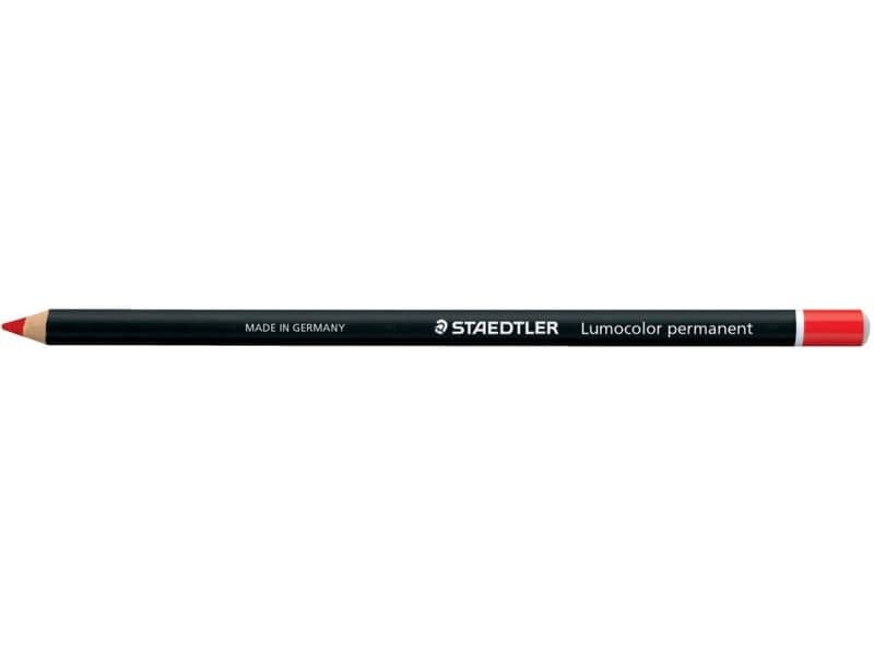 Matita vetrografica Staedtler Lumocolor Permanent Glasochrom 108 20 rosso 108 20-2