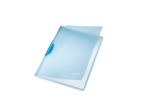 Cartelline di archiviazione con clip max 30 fogli Leitz COLOR CLIP Rainbow in PPL A4 azzurro - 41760130