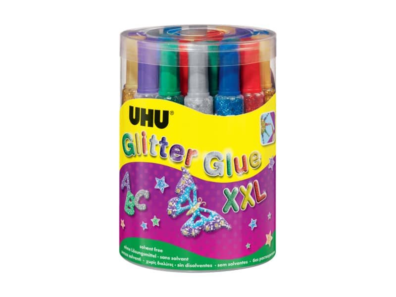 Colla Glitter Uhu 20 ml  Conf. 24 pezzi – 39051