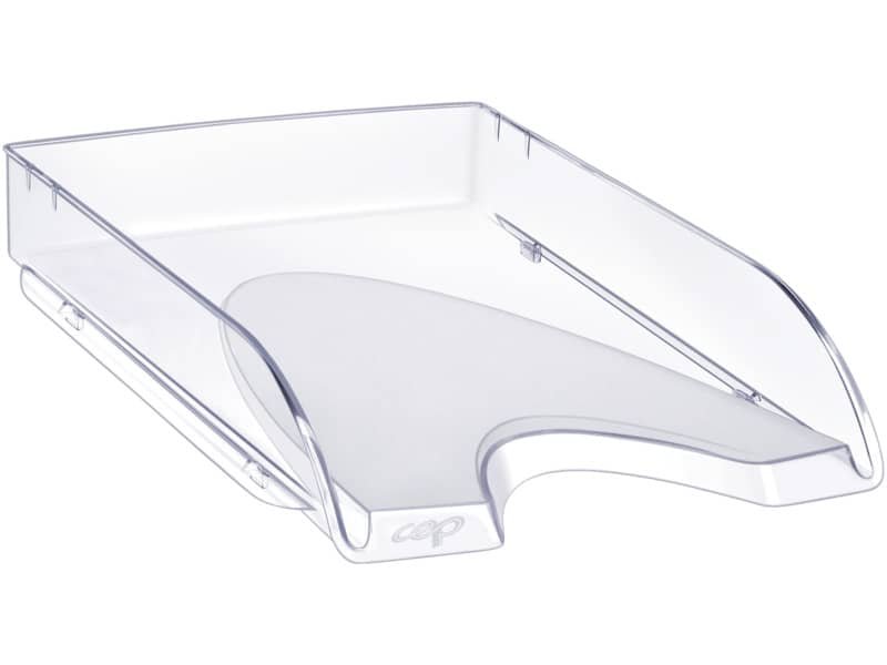 Vaschette portacorrispondenza CEP Pro 34,8×25,7×6,6 cm crystal – apertura frontale – 1002000111