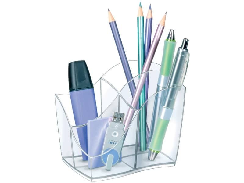 Organizer Ellypse CEP in polistirolo con 4 scomparti trasparente 11,8×8,9×9,8 cm 1003400111