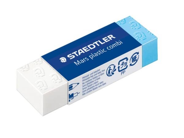 Gomma Staedtler Mars© Plastic Combi bianca/blu - 526 508