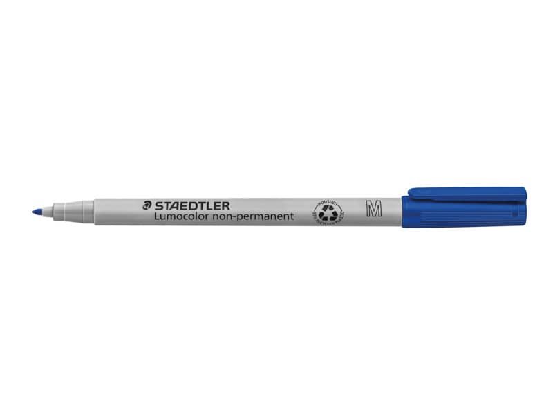 Penna a punta sintetica Staedtler Lumocolor© non-permanent 315 M 1 mm blu – 315-3