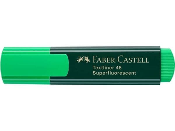 Evidenziatore Faber-Castell Textliner 48 Refill tratto 1-2-5 mm verde 154863