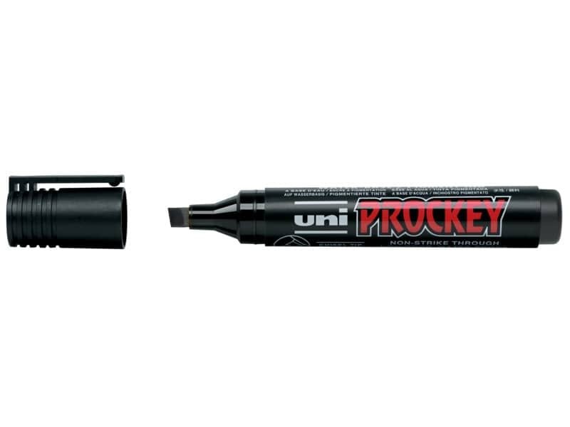 Marcatore speciale PROCKEY punta a scalpello 1-5,7 mm NERO M 126 N