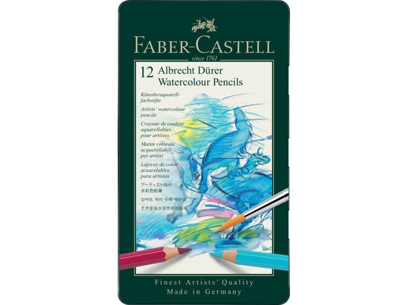 Matite acquerellabili Faber Castell Albrecht Drer colori assortiti – conf. 12 pezzi – 117512