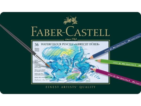 Matite acquerellabili Faber Castell Albrecht Drer colori assortiti - conf. 36 pezzi - 117536