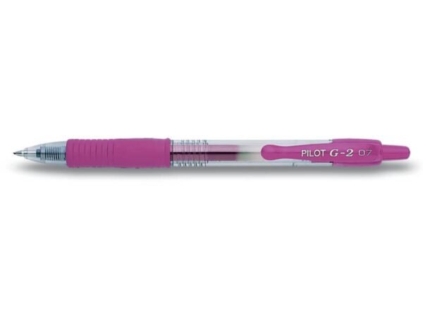 Penna gel a scatto Pilot G-2 0,7 mm rosa - 001486