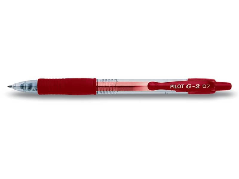 Penna gel a scatto Pilot G-2 0,7 mm bordeaux – 001485
