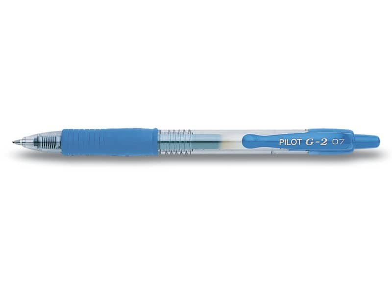 Penna gel a scatto Pilot G-2 0,7 mm light blue – 001487