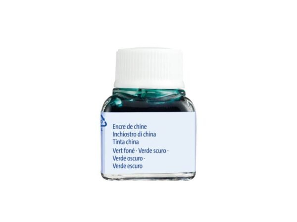 Flacone inchiostro di china Pelikan 523-17 da 10 ml verde scuro 201566