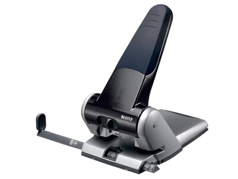 Perforatore a 2 fori Leitz 5180 fino a 65 fogli – metallo nero 51800195