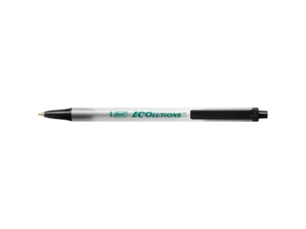Penna ecologica a scatto BIC ECOlutions Clic Stic 1 mm nero 8806871