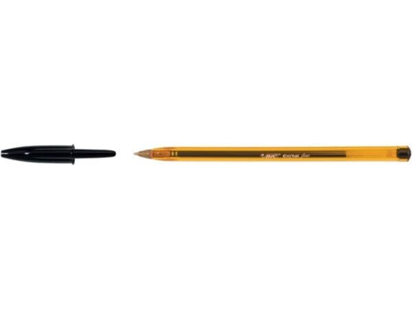 Penna a sfera BIC Cristal Fine 0,8 mm nero 872731