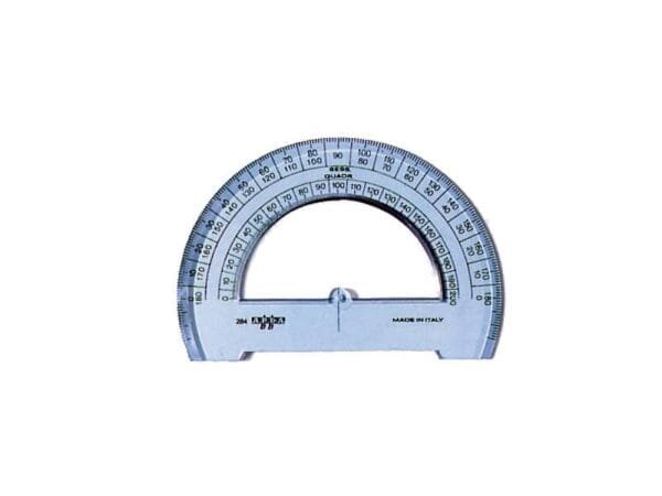 Goniometro ARDA Linea Uni plastica termoresistente fum‚ ottico trasparente 180ø 12 cm - 284SS