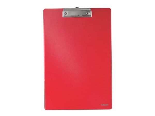 Portablocco standard con clip Esselte Essentials Esselte rosso 56053