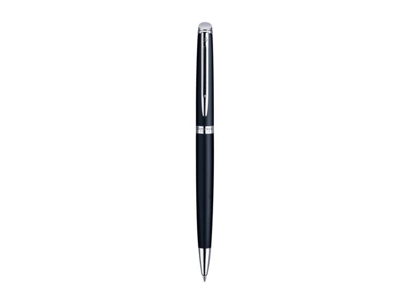 Penna a sfera Waterman Hemisphere GT inchiostro blu Waterman nero con finiture placcate in palladio – S0920870