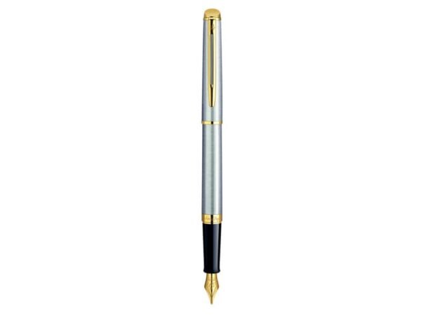 Penna stilografica Waterman Hemisphere GT inchiostro blu Waterman Stainless Steel GT 23K - S0920330
