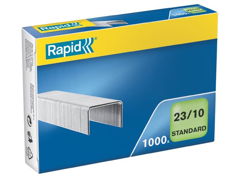 Punti metallici Rapid Standard 23/10  conf. da 1000 – 24869300