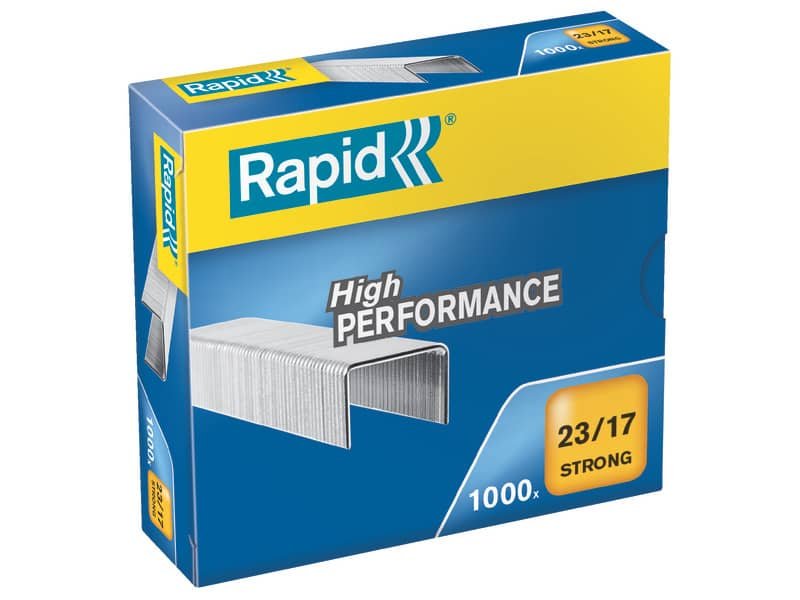 Punti metallici Rapid Strong 23/17  conf. da 1000 – 24870300