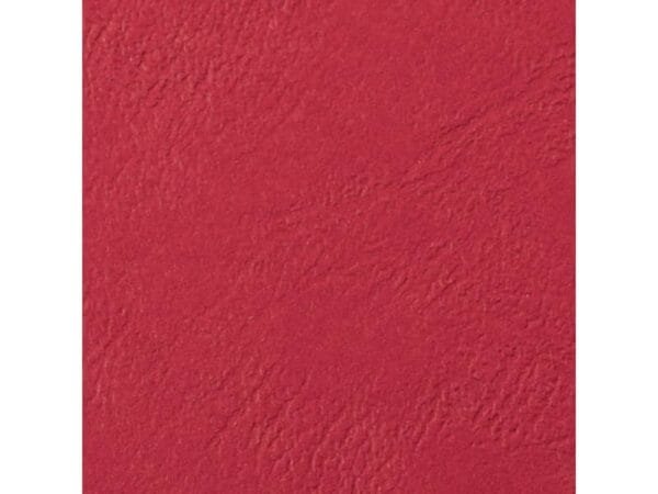 Copertine per rilegatura GBC Leathergrain in cartoncino goffrato rosso  conf da 100 copertine - CE040031