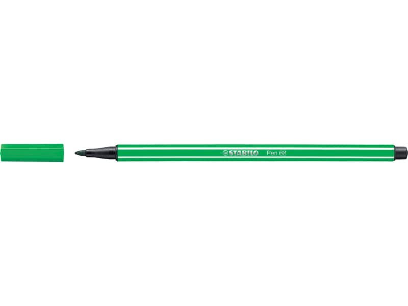 Pennarelli Stabilo Pen 68 tratto 1 mm verde 68/36