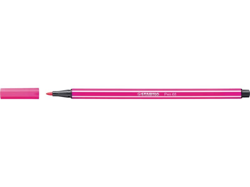 Pennarelli Stabilo Pen 68 tratto 1 mm rosa 68/56