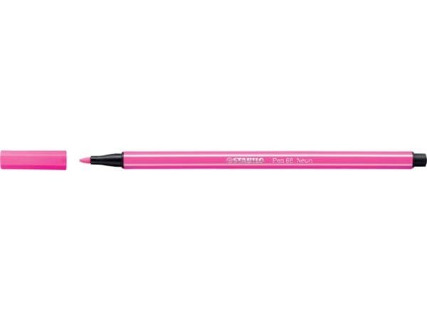 Pennarello Stabilo Pen 68 1 mm  rosa fluo - 68/056