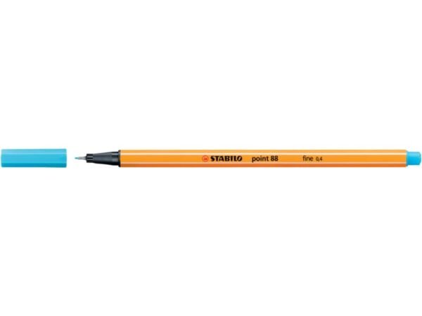 Fineliner Stabilo Point 88© 0,4 mm azzurro - 88/57