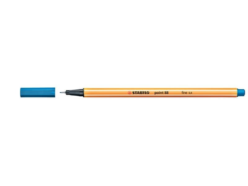 Fineliner Stabilo Point 88© 0,4 mm  blu oltremare – 88/32