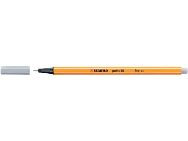 Fineliner Stabilo Point 88© 0,4 mm grigio chiaro 88/94