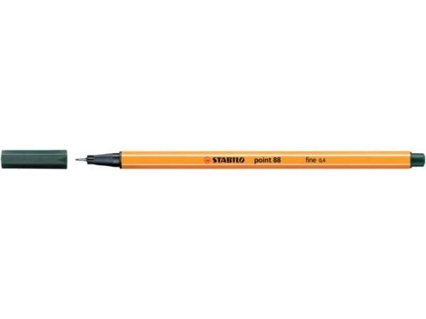 Fineliner Stabilo Point 88© 0,4 mm verde oliva 88/63
