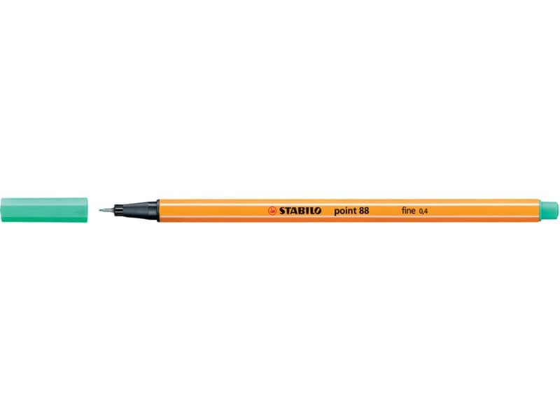 Fineliner Stabilo Point 88© 0,4 mm verde ghiaccio – 88/13