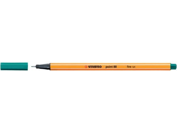Fineliner Stabilo Point 88© 0,4 mm turchese - 88/51