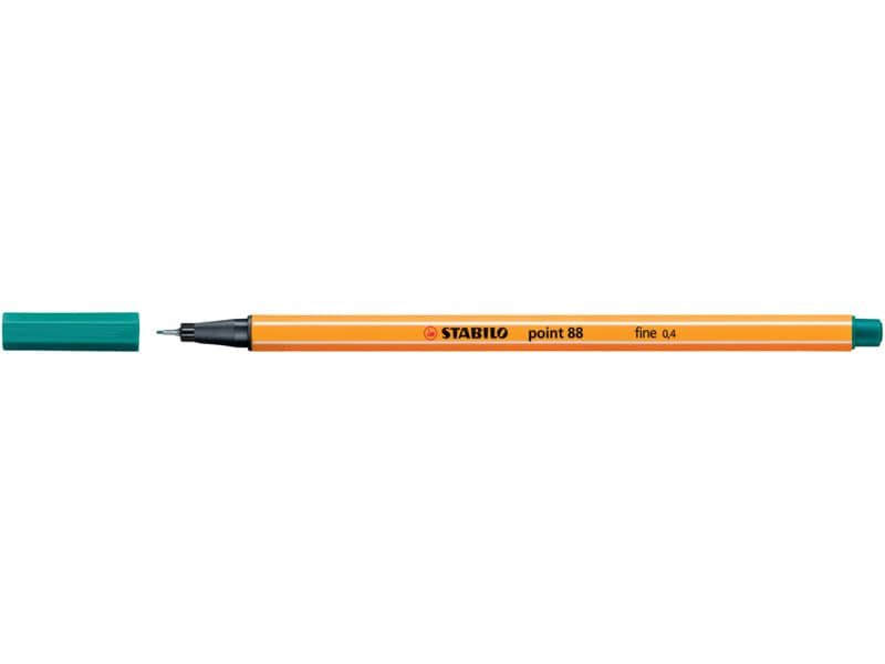 Fineliner Stabilo Point 88© 0,4 mm turchese – 88/51