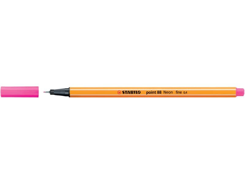 Fineliner Stabilo Point 88© 0,4 mm rosa neon 88/056