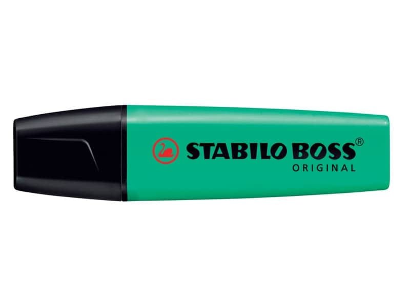 Evidenziatore Stabilo Boss Original 2-5 mm turchese 70/51