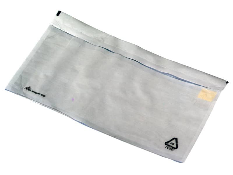 Busta Vereinigte portadocumenti trasparente senza scritta – conf. 250 pz formato 240×110 mm – LD