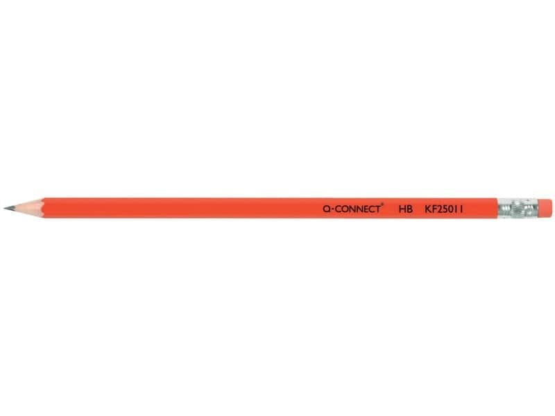 Matita Q-Connect HB con gommino  scatola da 12 pezzi – KF25011