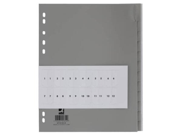 Divisore personalizzabile Q-Connect grig KF01854