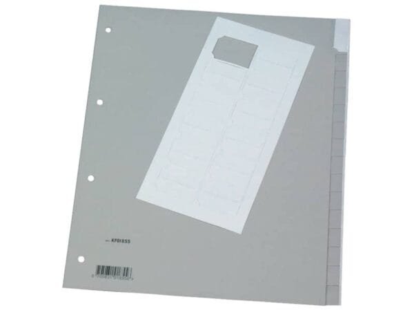 Divisore neutro Q-Connect grigio XL 24x2 KF01855