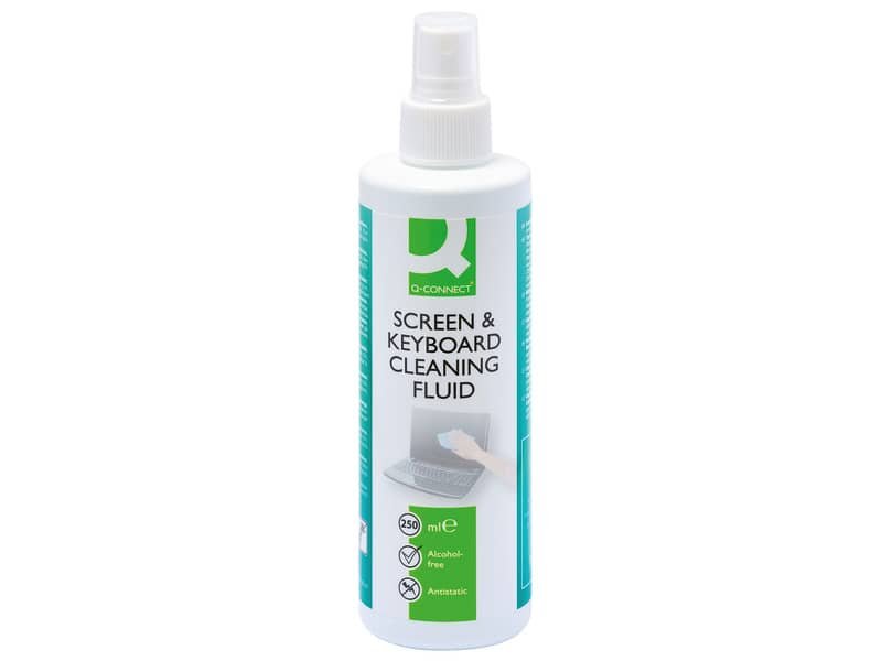 Fluido detergente per schermo e tastiera Q-Connect KF04502A